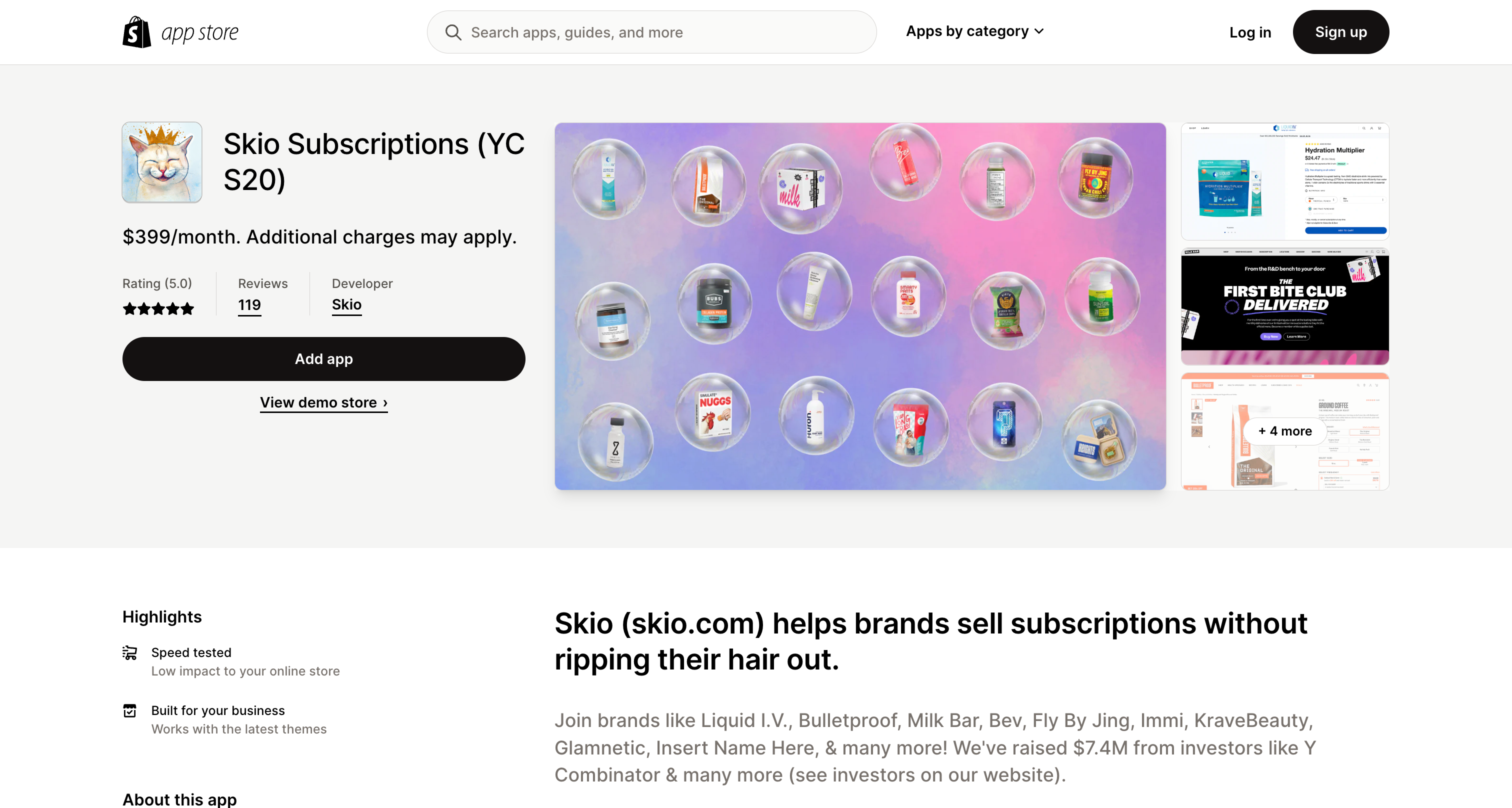 Skio Subscriptions - Shopify App Store