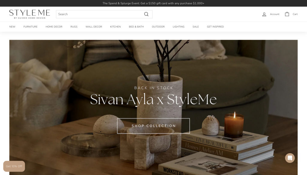 StyleMe by Guided Home Design - website