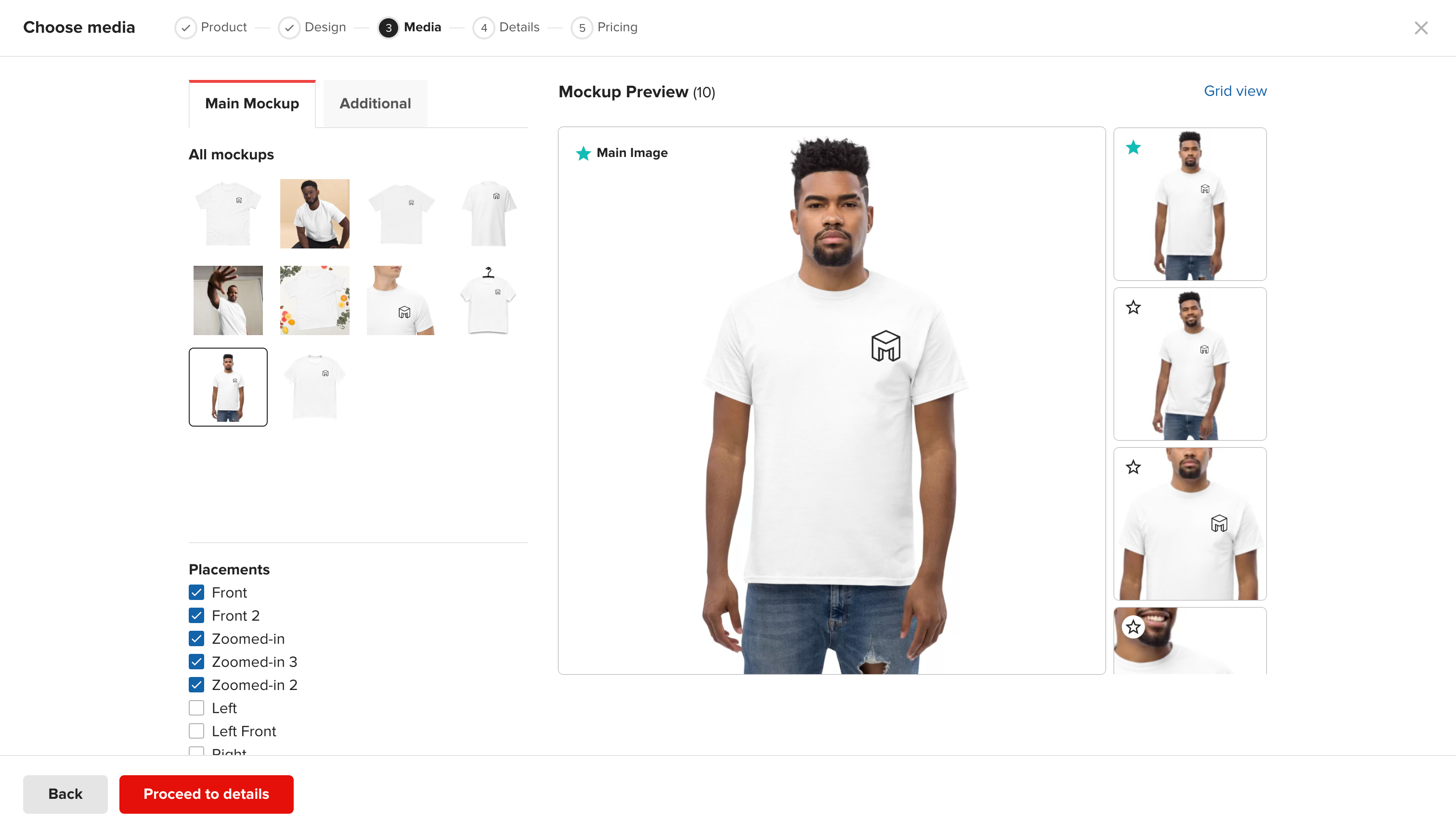automate shopify store products