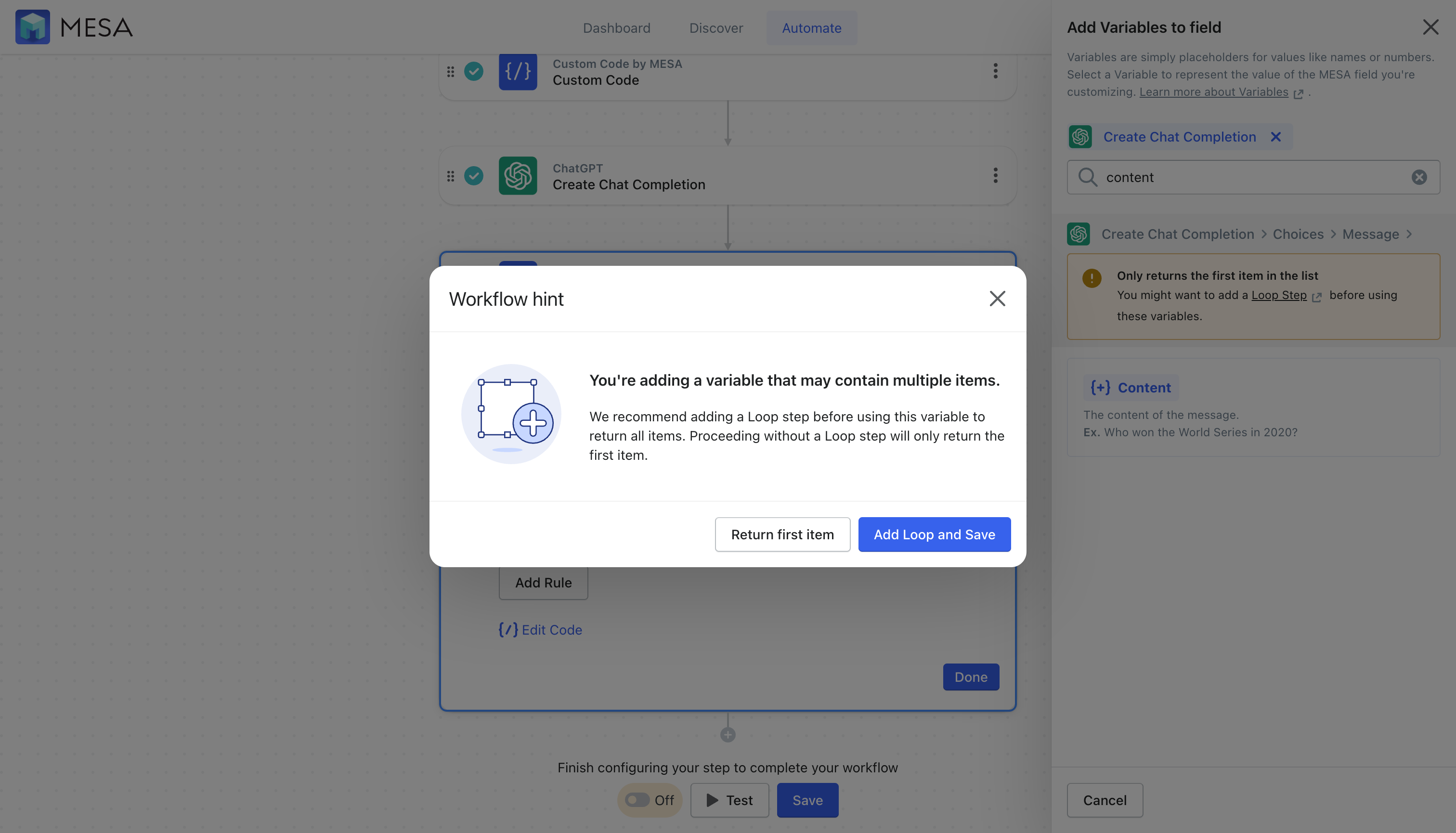 detect coupon code filter chatgpt