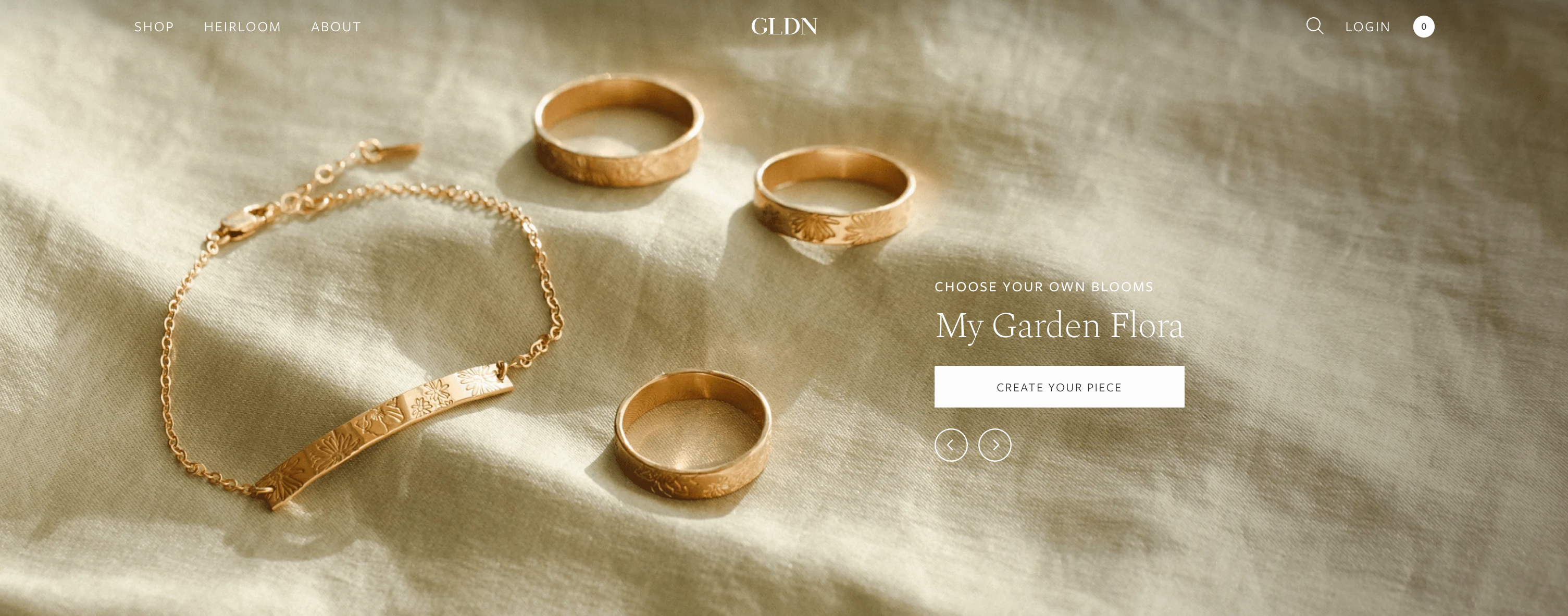 GLDN - personalized jewelry
