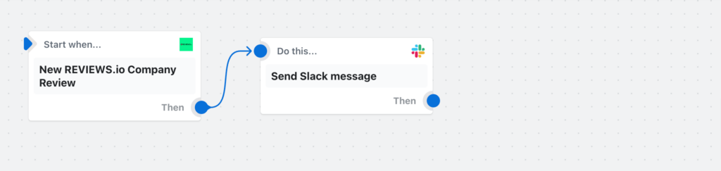 send a slack message workflow