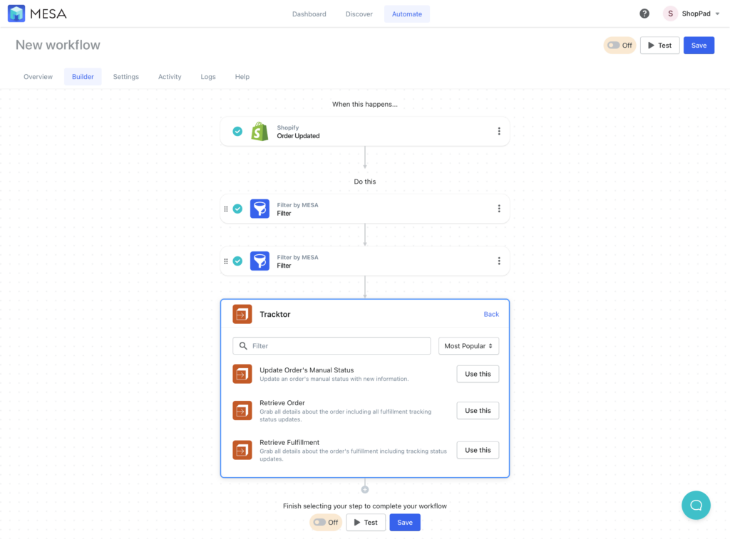How To Update Order Status Page Using Shopify Tags - MESA