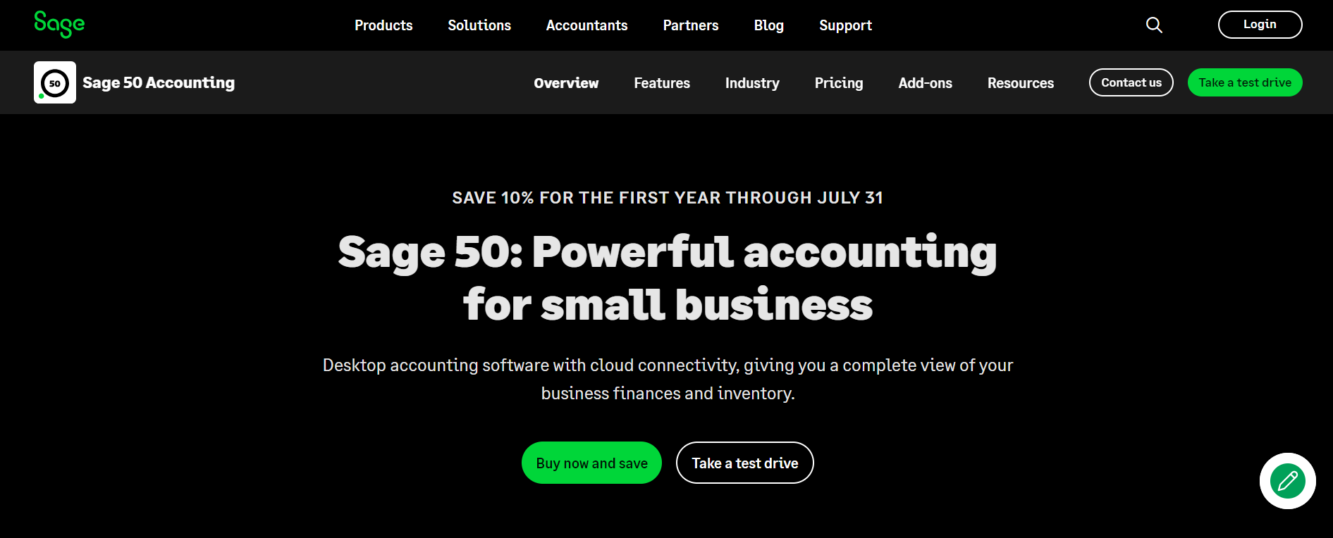 sage business cloud accounting