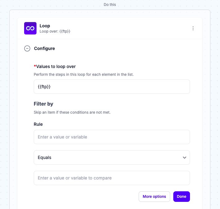 Iterate through CSV file