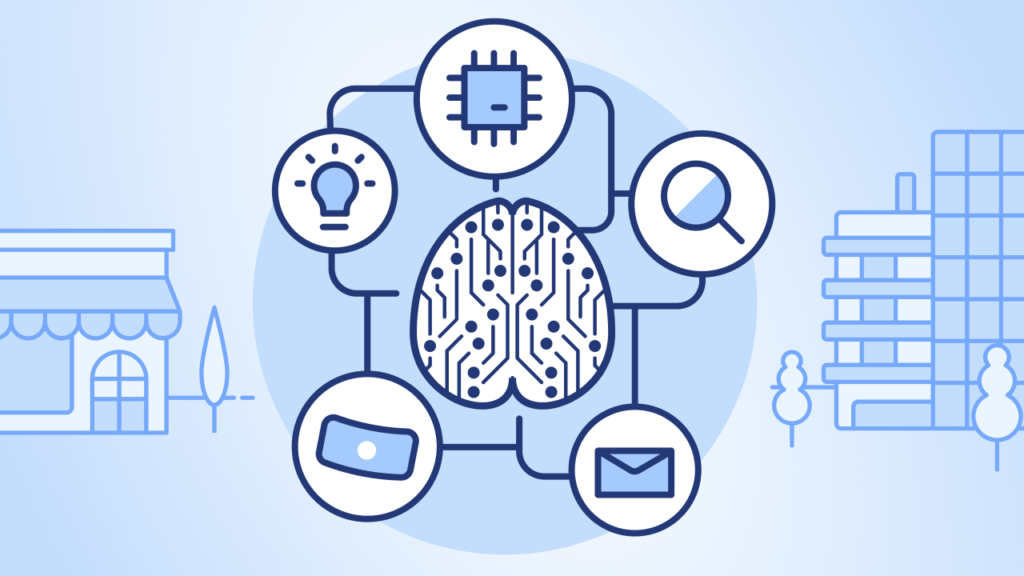 Agentic AI performing various actions