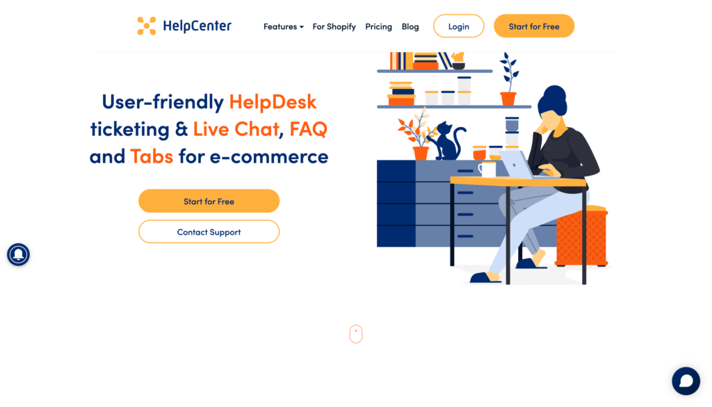 helpcenter app homepage