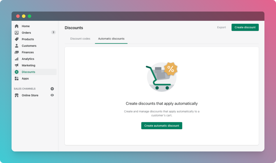 Shopify Automatic Discounts