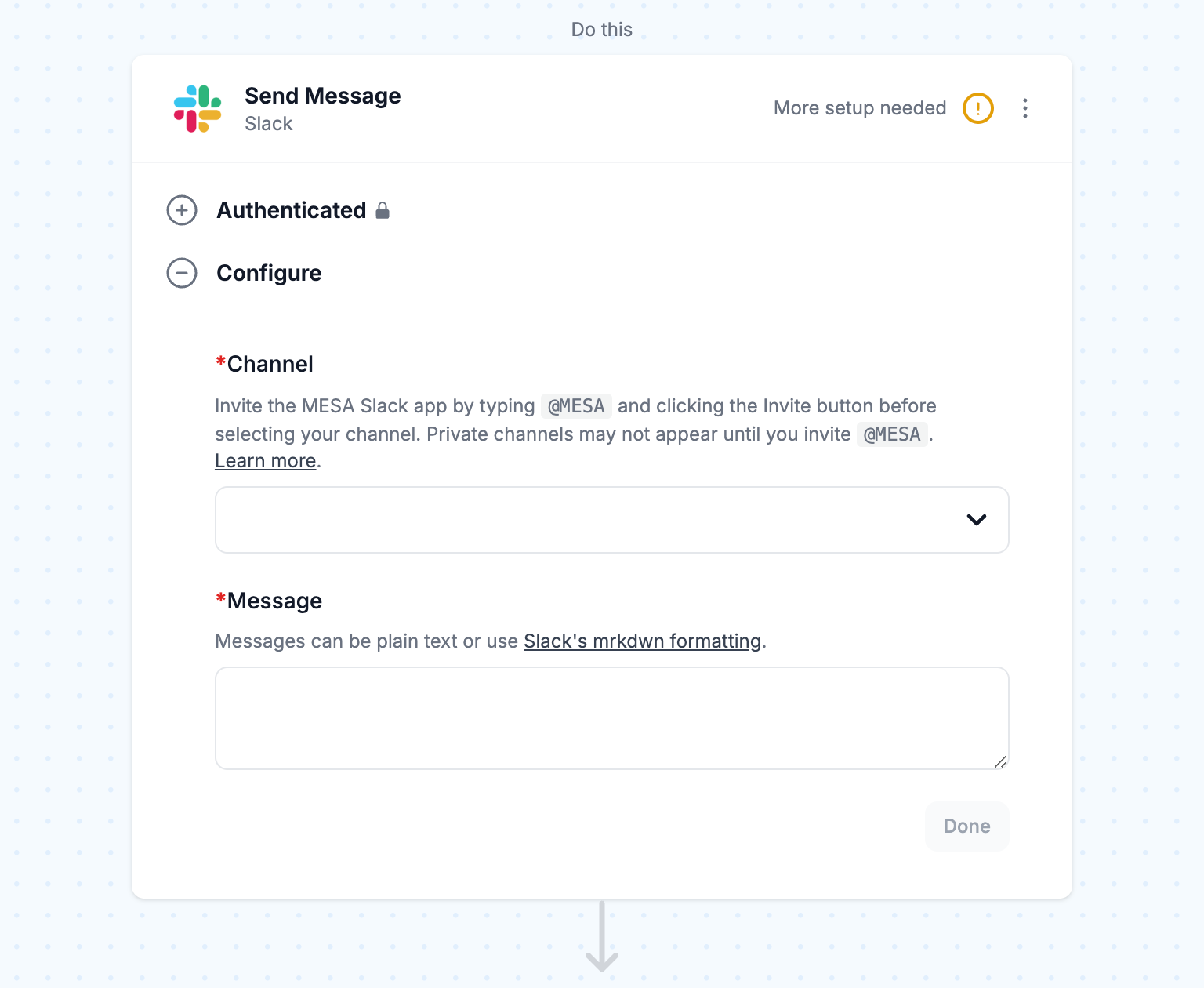 Customize your message
