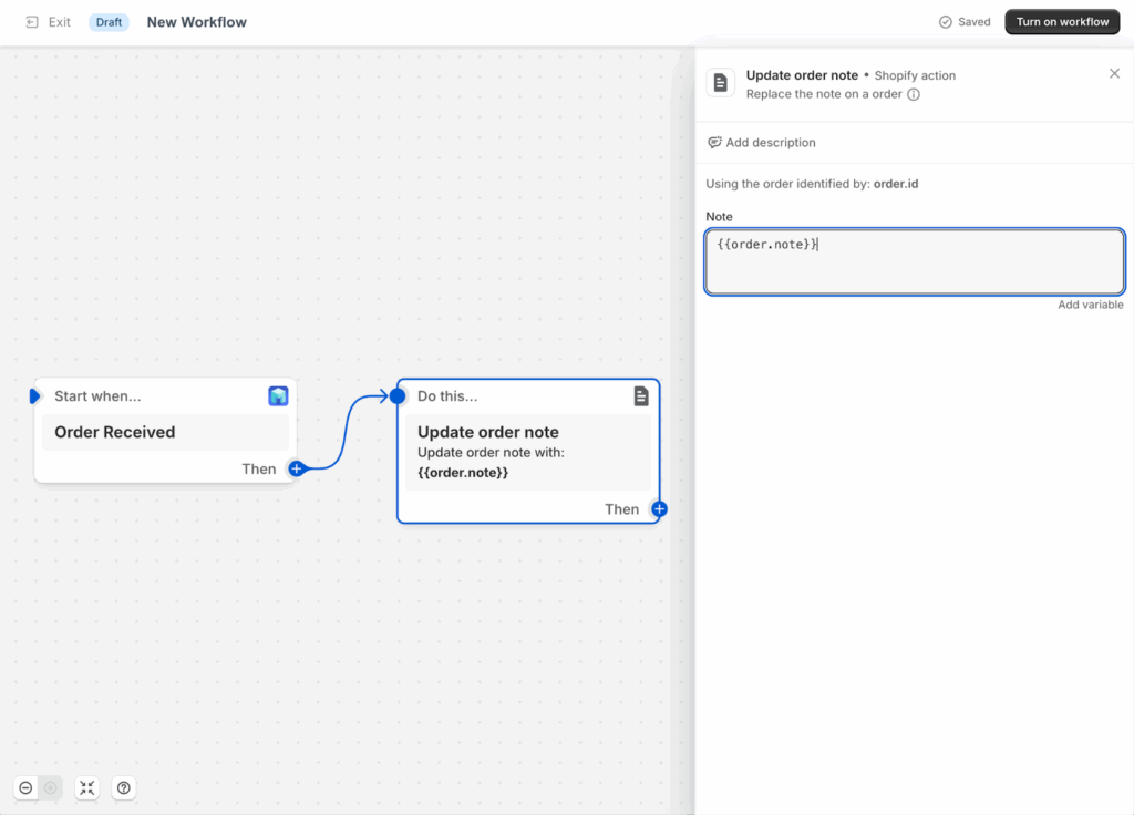 Build your Flow actions