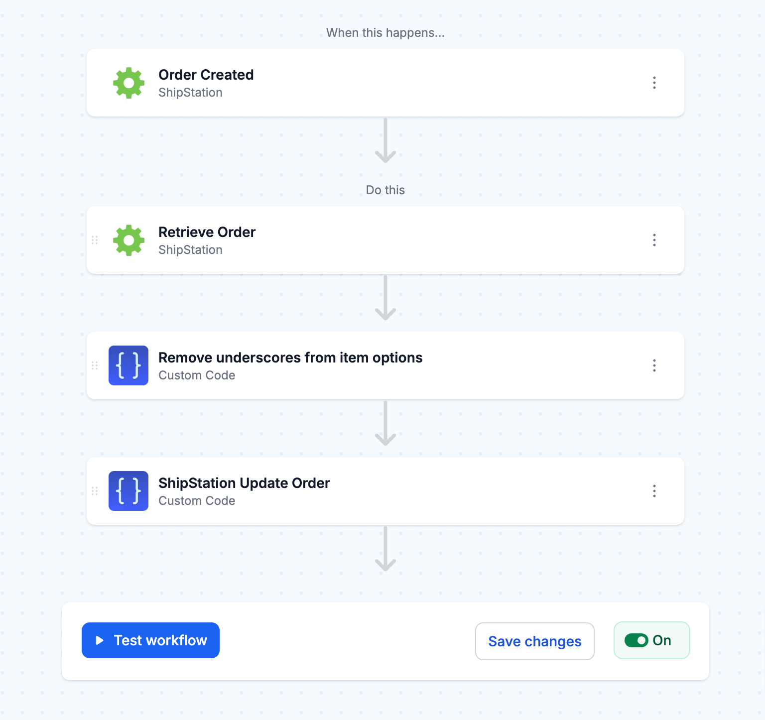 How to Hide ShipStation Packing Slip Item Options Starting with Underscores