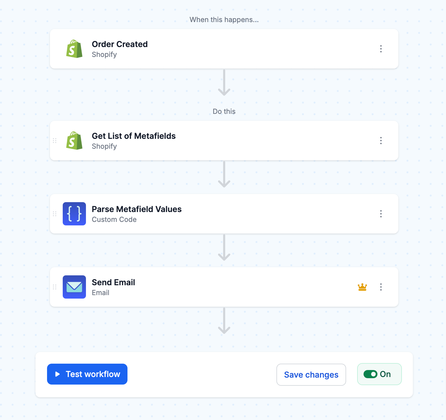 How to Get and Send Shopify Order Metafields