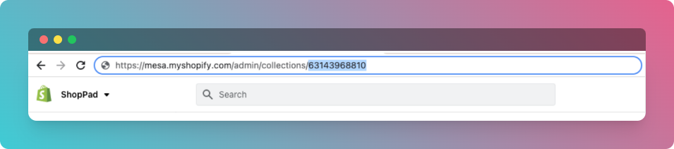 Grab Collection ID from the URL