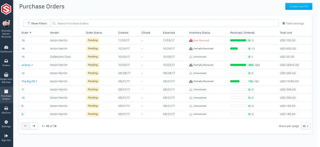 ShipHero - Inventory Management App