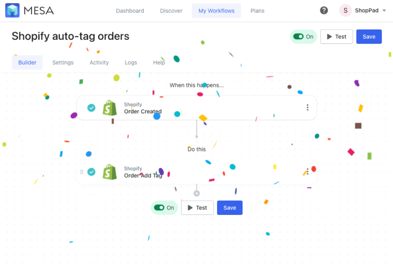 How to automatically add Shopify tags to products and more MESA